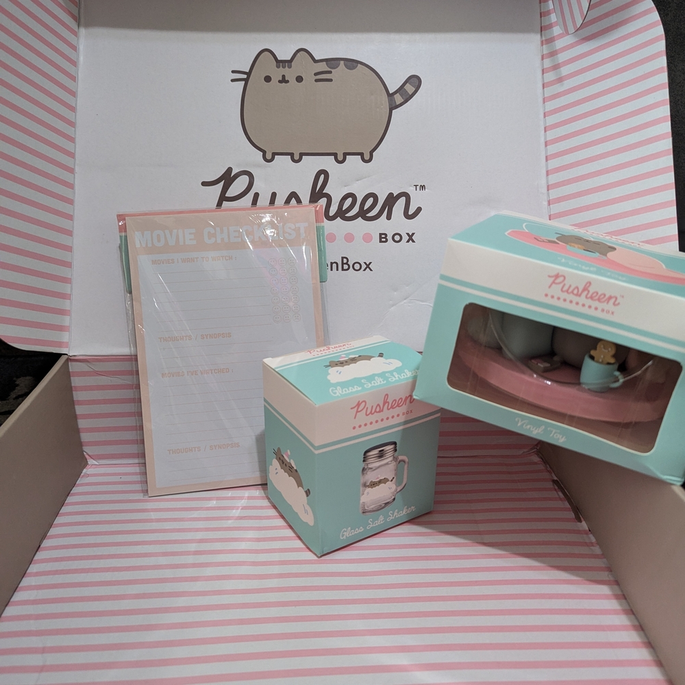Pusheen Box Movies Theme Items NEW
